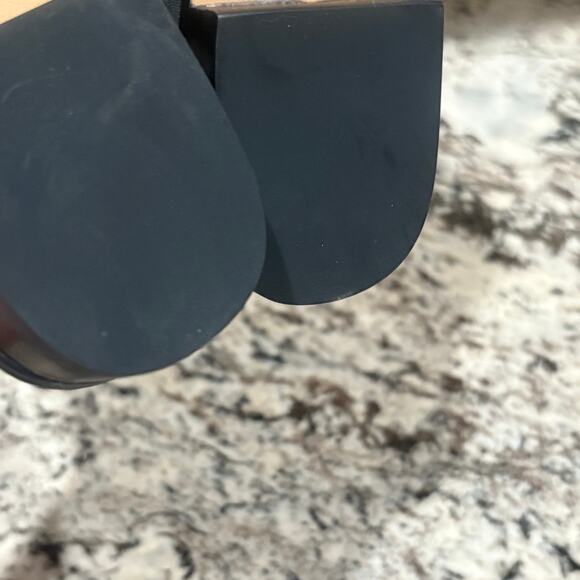 NEW G/FORE Navy Blue Skull Killer T's Leather Mules Size 8 - Picture 6 of 8